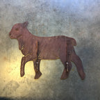 Lamb Metal Outdoor Art