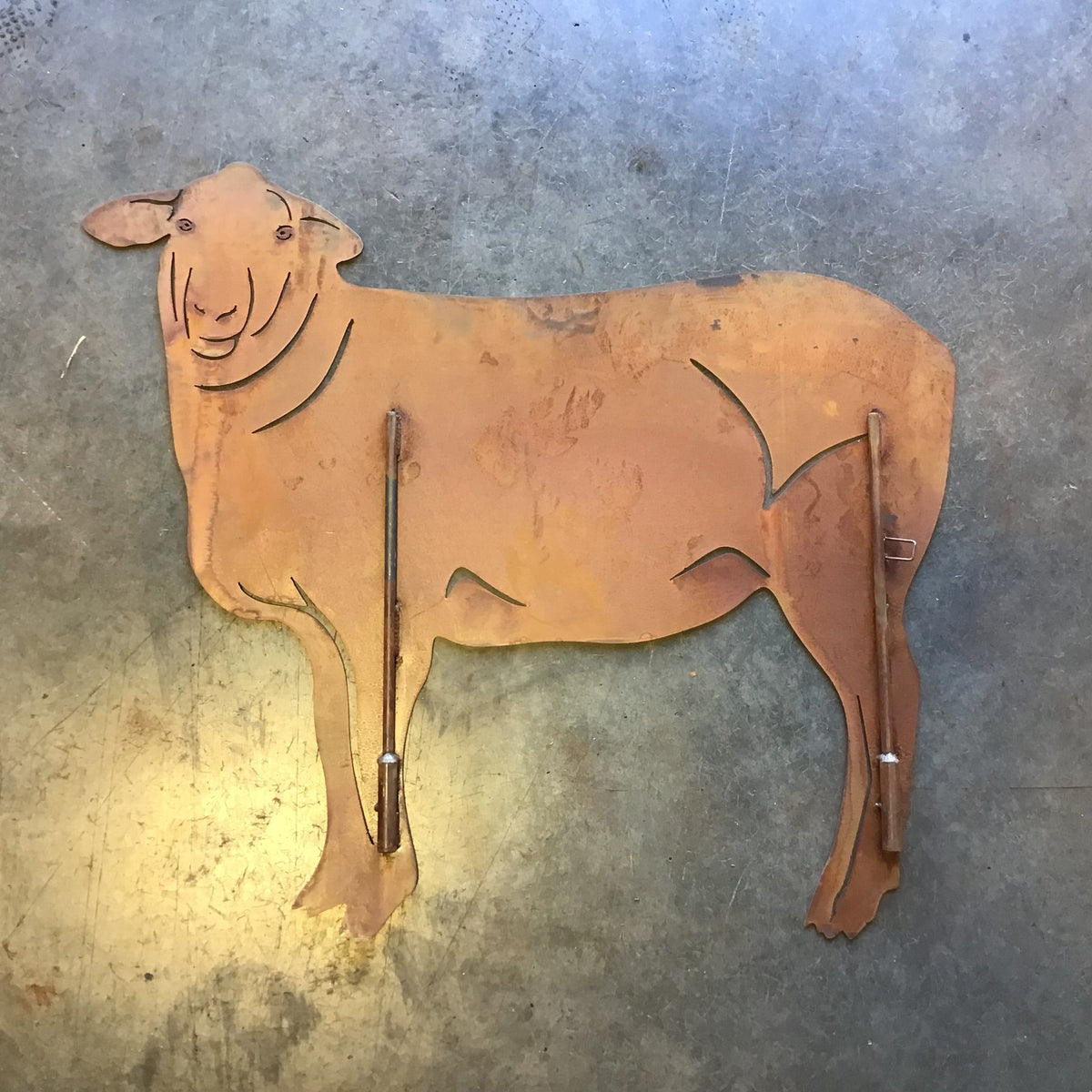 Sheep Metal Outdoor Metal Art