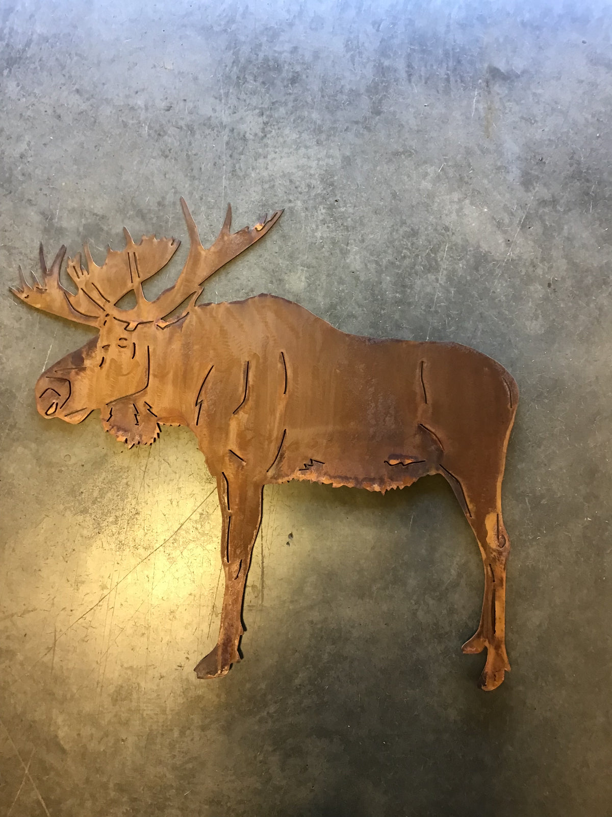 Moose Metal Outdoor Art