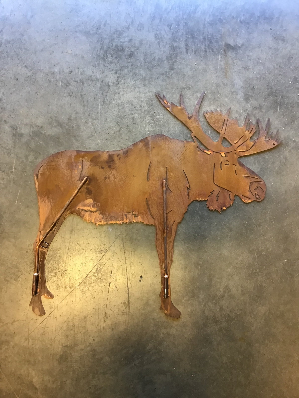 Moose Metal Outdoor Art