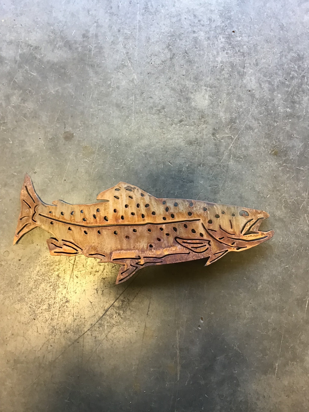 Trout Metal Outdoor Art