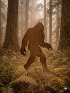 Sasquatch Metal Outdoor Art