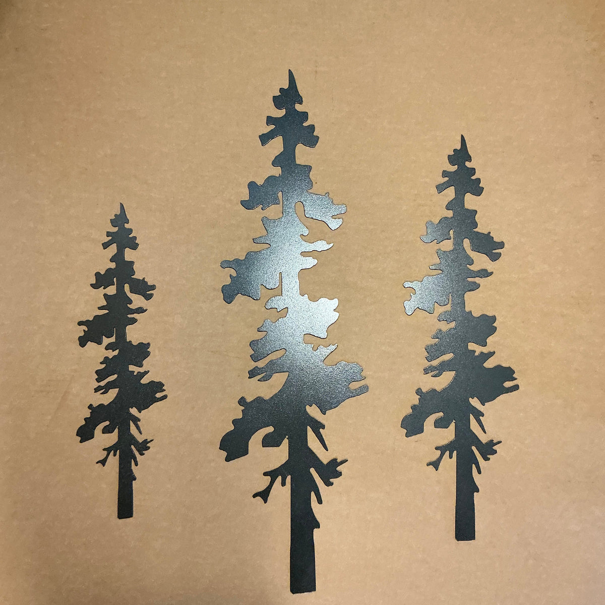 Pine Tree Metal Wall Art
