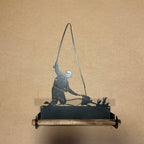 Fishing Wall Paper Towel Holder