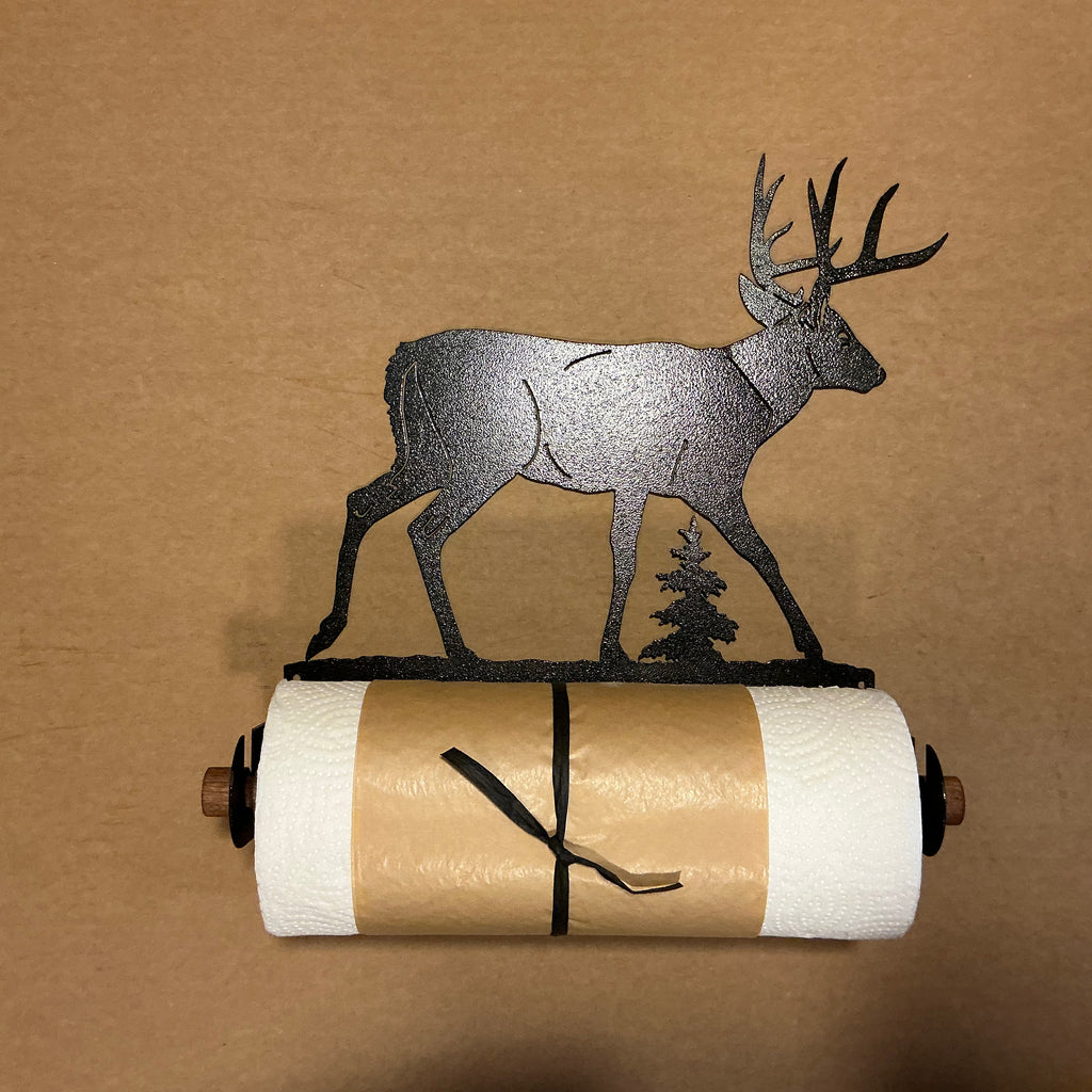 Deer Wall Paper Towel Holder