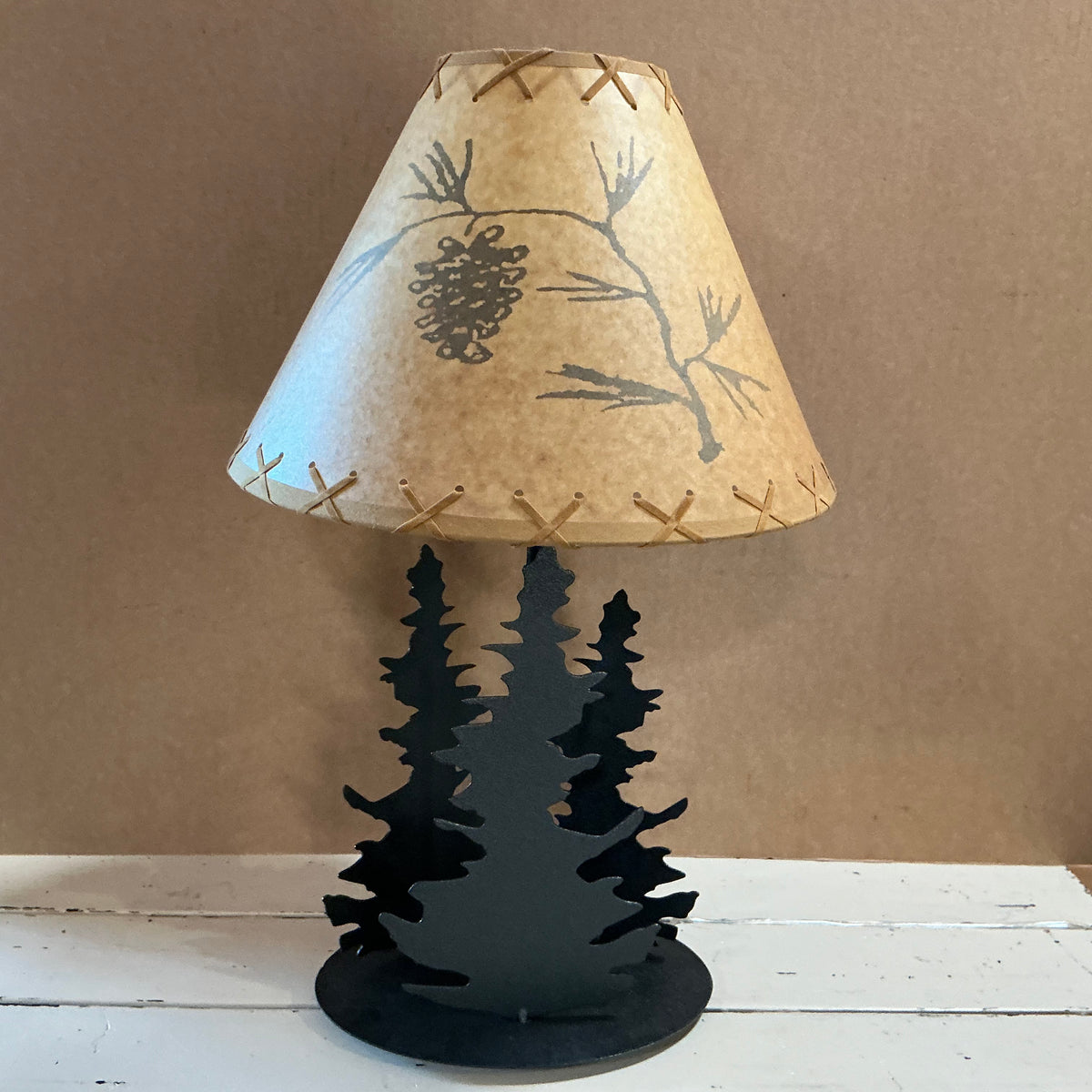 Triple Tree Lamp