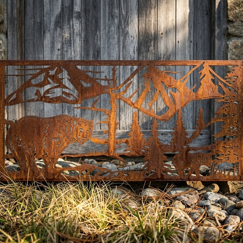 Bear Mountain Railing Panel