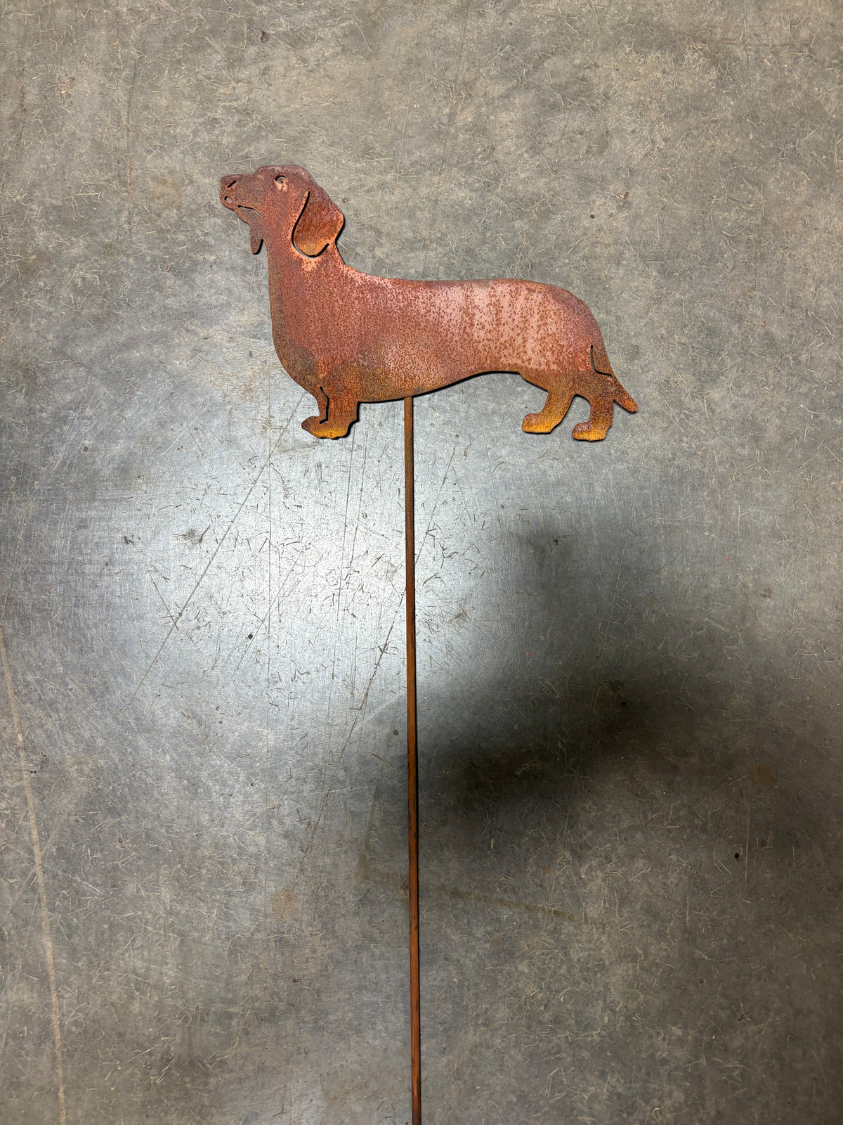 Daschund Yard Stake