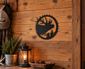 Saw Blade Metal Wall Art