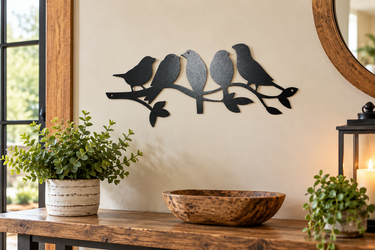 Birds On A Branch Sign